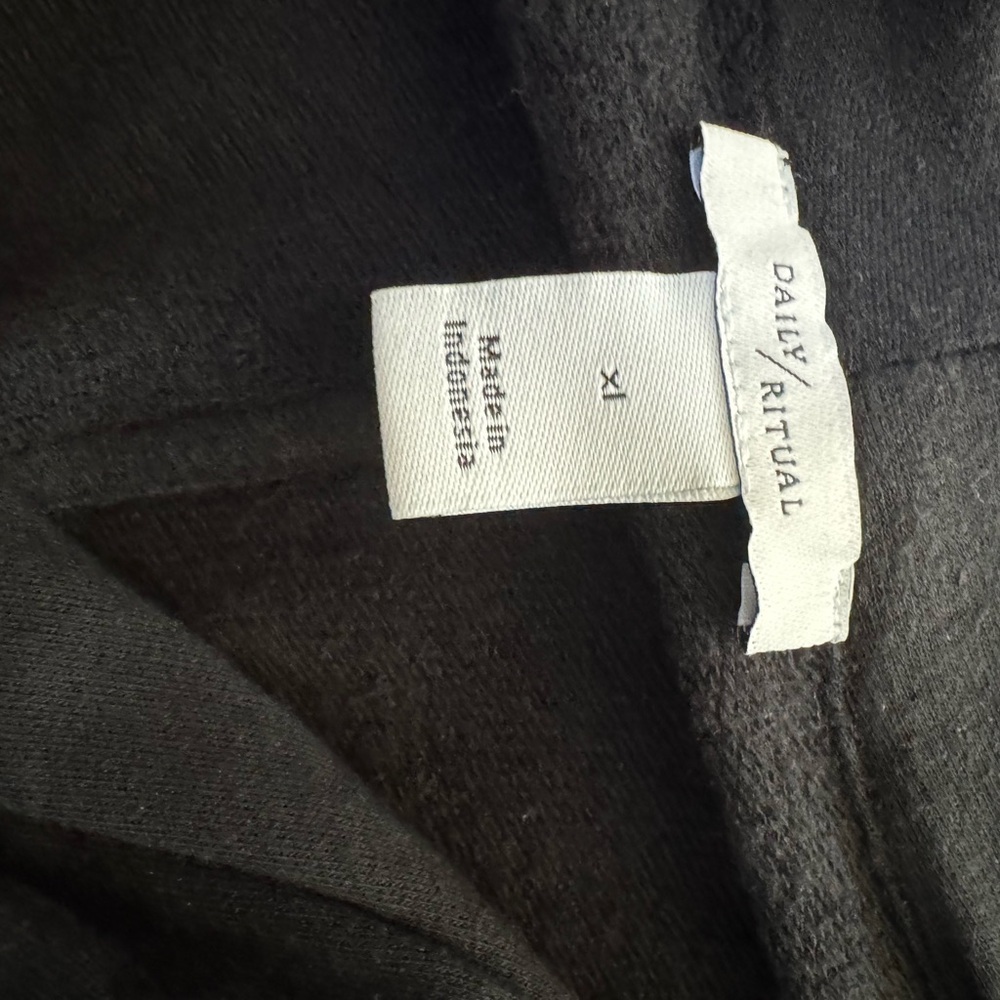 Anthropologie Daily Ritual Classic Black Jumpsuit - Picture 4 of 10